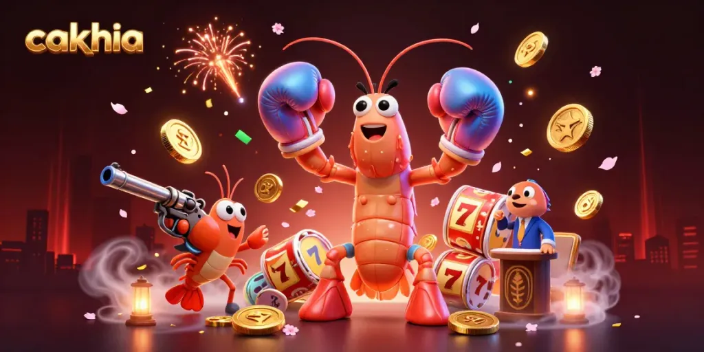 Cakhia offers exciting slot games vividly illustrated with colorful ocean creatures in a dynamic setting.